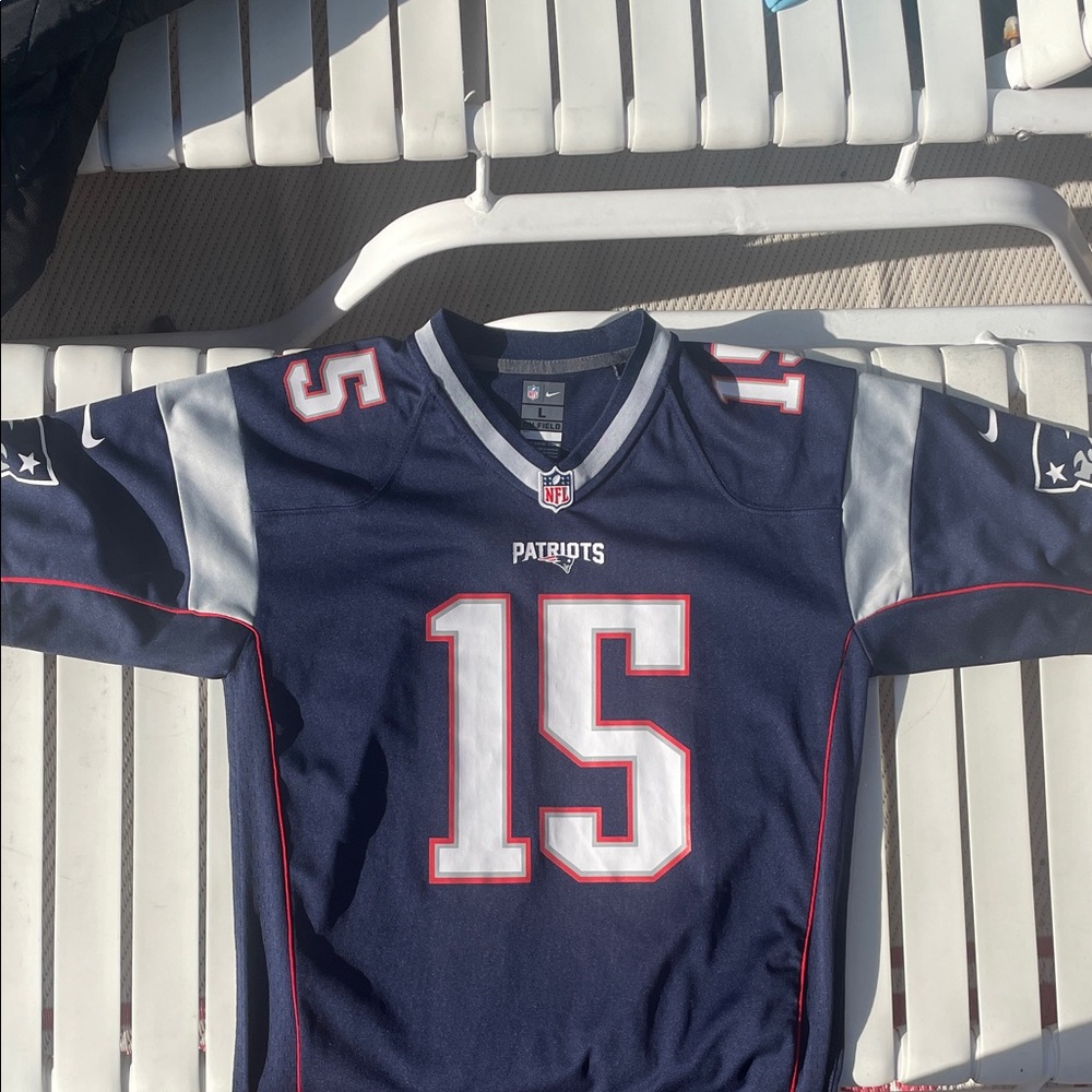 NFL Patriots Jersey #15 Hogan